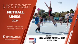 Day 3 Court 6  UNISS Netball Championship 2024  NETBALL [upl. by Leyla111]