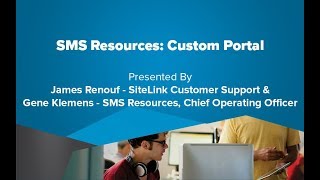 SMS Resources Custom Portal  SiteLink Training Video [upl. by Fritzie]