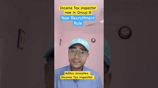 New RR for Income Tax inspector ssccgl2024 ssc newrrincbdt [upl. by Redliw]