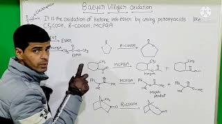 Bayer villiger Oxidation Name reaction Reaction mechanism [upl. by Oelgnaed]