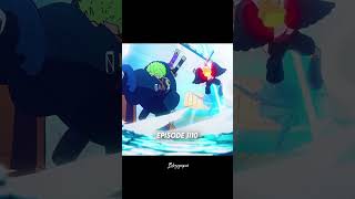 Zoros Shishi Sonson 🔥 Episode 1110 mihawk shawk zoro onepiece anime [upl. by Wachtel]