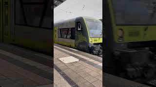 Ausfahrt VT650 in Lichtenfels trainspotting train agilis [upl. by Conyers]