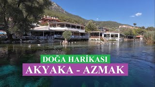 Muğla  Akyakdaki Azmağı Gezdim [upl. by Enymsaj]