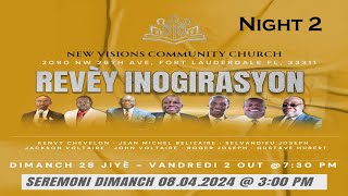 NEW VISIONS COMMUNITY CHURCH  2024 INAUGURATION REVIVAL  NIGHT 2  07292024 [upl. by Diver]