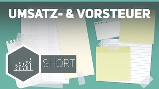 Umsatzsteuer und Vorsteuer  Grundbegriffe der Wirtschaft [upl. by Amoreta1]