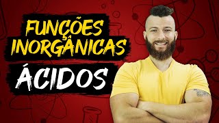 ÁCIDOS  FUNÇÕES INORGÂNICAS [upl. by Isaacs]