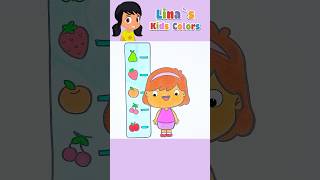 Healthy Food Song 🍑🥒🍉 Kids Songs ✨💖🌟 kidssong nurseryrhymes coloring drawing [upl. by Ceil]