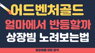 어드벤처골드 코인 전망 어드벤처골드  얼마에서 반등할까 상장빔 노려보는법 [upl. by Dabbs500]