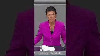 Sahra Wagenknecht kritisiert die Ampelpolitik bsw [upl. by Eeltrebor]