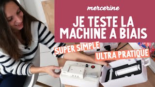 Tuto couture  fabriquer du biais avec la machine simplicity [upl. by Charin765]