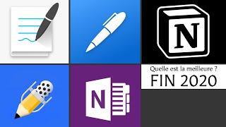 Les notes fin 2020 Notability Goodnotes Noteshelf oneNote amp Notion [upl. by Ardnazil]