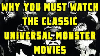 Why you should be watching the Universal Monster movies and how they relate to Marvel Comics [upl. by Deacon]