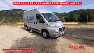 FOURGON AMENAGE CAMPEREVE MAGELLAN 541  Andrieux Camping cars [upl. by Nnek298]