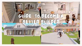 how to improve your builds in club Roblox help guide🌺🌷 [upl. by Nawd]