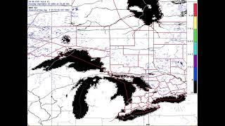 Great Lakes Waterspout Forecast valid 1 am EDT September 3 to 1 pm EDT September 4 2024 [upl. by Clarence]