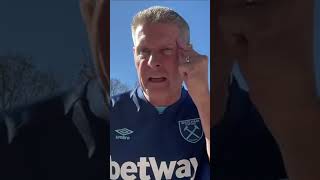 REACTION NOTTINGHAM FOREST 30 WEST HAM  PREMIER LEAGUE [upl. by Enilekaj486]