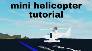 mini helicopter tutorial  plane crazy [upl. by Vial478]