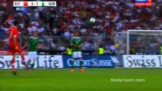 Switzerland 53 Germany Goals Highlights HD 26052012 [upl. by Alel]