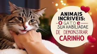 O Gato e Sua Habilidade de Demonstrar Carinho Animais Incríveis e Suas Habilidades [upl. by Wiley392]