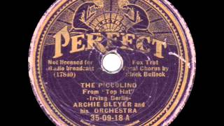 Archie Bleyer and his Orchestra  The Piccolino  1935 [upl. by Natsirhc]