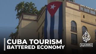 Cuban tourism downturn New hotels being built despite visitor numbers [upl. by Oinotnanauj521]