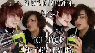 31 Days of Halloween Day 24 Ticci Toby x JD [upl. by Cairns]