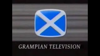 Grampian TV bits 2361998 with older ITV generic ident local news and Reflections [upl. by Ettelohcin232]