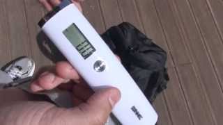 Duronic LS1008 Luggage Scale  Video 2 [upl. by Anaillil]