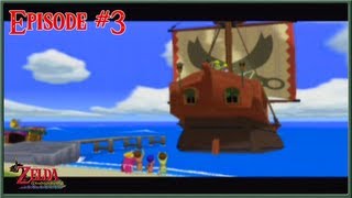 The Legend of Zelda Wind Waker  A Pirates Life For Link  Episode 3 [upl. by Orelie652]