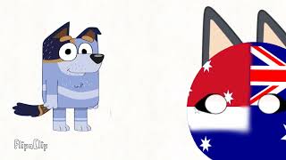 It’s muffin time  countryballs x Bluey \\ [upl. by Yobybab]