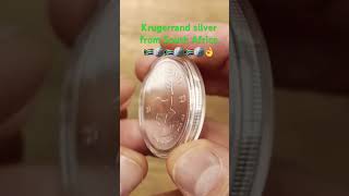 Krugerrand Silver what do you think coin krugerrand silverstacking silver southafrica [upl. by Irec]