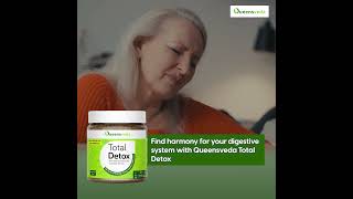 Find harmony for your digestive system with Queensveda Total Detox [upl. by Yrolam375]