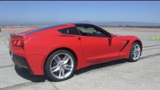 Testing the 2014 Chevy Corvette Stingray Z51 060 MPH til they take the keys away [upl. by Wiltz663]