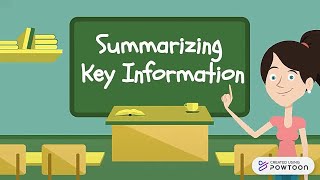 Summarizing Key Information [upl. by Erund455]