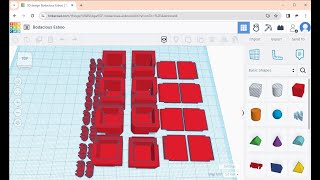 DESIGN OF 3D PRINTED INFINITY CUBE USING TINKERCAD [upl. by Narbig]