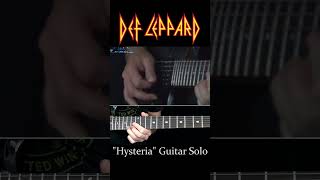 Hysteria Solo  Def Leppard [upl. by Gorlicki]