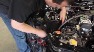 Morimoto HID wiring harness locations amp Installation FRS Winjet Headlights [upl. by Thirzi]