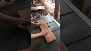 Cutting Wooden Pieces in Equal Size trending wood woodworkings woodworkingtools shorts [upl. by Anihtyc]