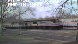 AUTOTRAIN LEAVING LORTON STATION 1985 P30CH [upl. by Seely]