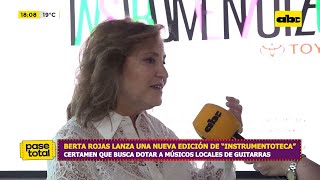 Berta Rojas lanza nueva edición de ‘’Instrumentoteca’ [upl. by Rosenkranz]