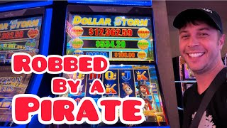 Dollar Storm at Coushatta Casino Resort with unseen blooper reels slots casino coushattacasino [upl. by Pennie]