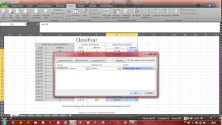 Macro para classificar Excel 2010 [upl. by Idnem168]