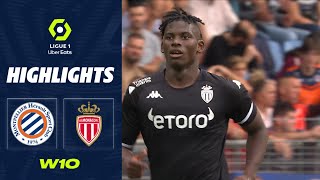 MONTPELLIER HÉRAULT SC  AS MONACO 0  2  Highlights  MHSC  ASM  20222023 [upl. by Nylesor89]