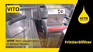 VITO® Frittierölfilter  Gewinn durch Qualität und Ölersparnis [upl. by Kashden]