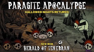 NEW SHADOW MONSTER IN DONT STARVE The Parasite Herald of Tenebran Hallowed Nights Update [upl. by Nerred]