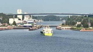 The Kiel Canal Cycleway [upl. by Ettelohcin]