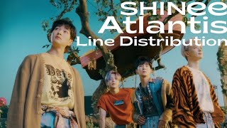 SHINee  Atlantis Line Distribution [upl. by Iknarf]