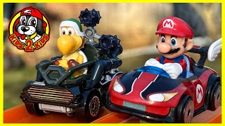 BIGGEST Hot Wheels MARIO KART RACE  COMPILATION Rainbow Road Raceway RC Cars amp MORE [upl. by Okihcim]