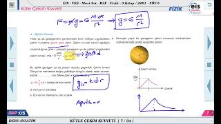 Mavi Set Fizik 3  Kütle Çekim Kuvveti 🔩 [upl. by Meensat]