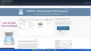 naps scanning software download New 2024  naps2 scanning software installing 2024 [upl. by Nisse]